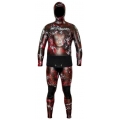 Combinaison Picasso Thermal Skin 7mm Camo Red