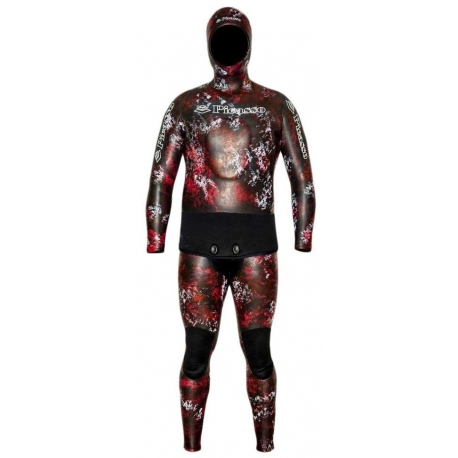 Combinaison Picasso Thermal Skin 7mm Camo Red