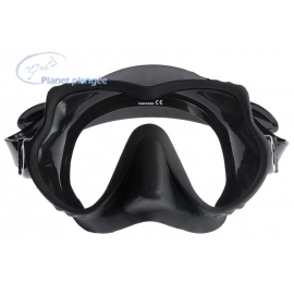 Masque plongée - 500 Mono Noir pour les clubs et collectivités