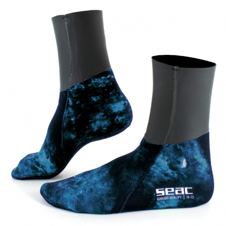 Chaussons Seac Seal Skin Camo Blue 3mm