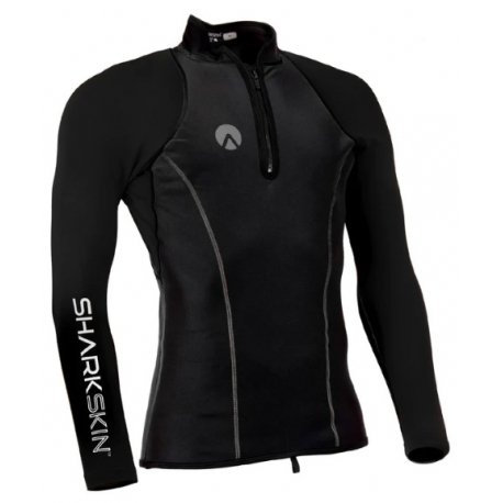 Haut Sharkskin Performance Wear Demi Zip